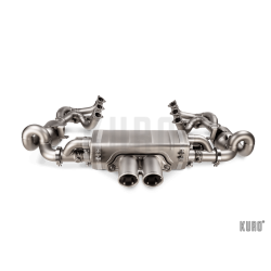Akrapovič Porsche 911 GT3 RS (992) Slip On Race + Evolution Header Set Titanium