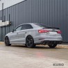 AUDI RS3 8V sedan tył CARBON dyfuzor z DTM LIGHT