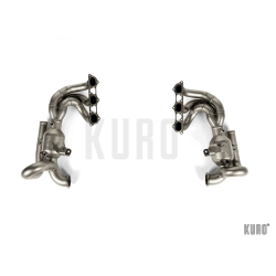 Akrapovič Porsche 911 GT3 RS (992) Slip On Race + Evolution Header Set Titanium