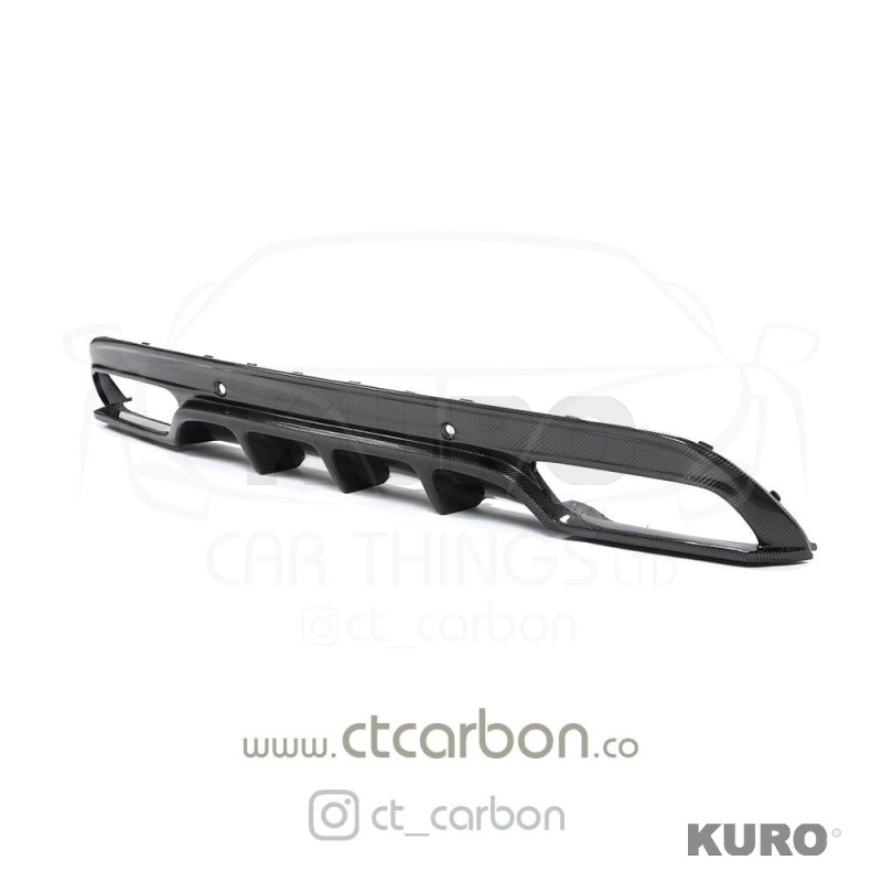MERCEDES W205 C63 & C63S sedan CARBON dyfuzor - PS STYLE