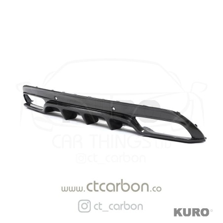 MERCEDES W205 C63 & C63S sedan CARBON dyfuzor - PS STYLE
