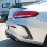 MERCEDES W205 C63 & C63S coupe 2DR zderzak tylny carbon lotki