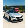MERCEDES W205 C63 & C63S coupe 2DR & sedan 4DR CARBON progi boczne - V1