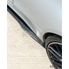 MERCEDES W205 C63 & C63S coupe 2DR & sedan 4DR CARBON progi boczne - V1