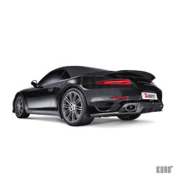 Akrapovič Porsche 911 Turbo (991) Slip-on Line Titanium
