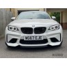 BMW M2/M2C F87 carbon MIDDLE splitter - V5