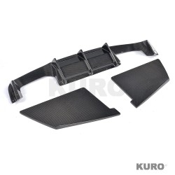 BMW M2/M2C F87 carbon dyfuzor - V4