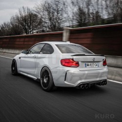 BMW M2/M2C F87 carbon dyfuzor - V4