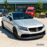 MERCEDES C63 W205 coupe carbon splitter - V2