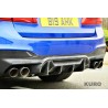 BMW M5 F90 carbon dyfuzor - V1