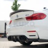 BMW M3/M4 F80/F82/F83 carbon dyfuzor - V2