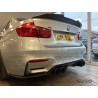 BMW M3/M4 (F80 F82 F83) carbon dyfuzor - V3