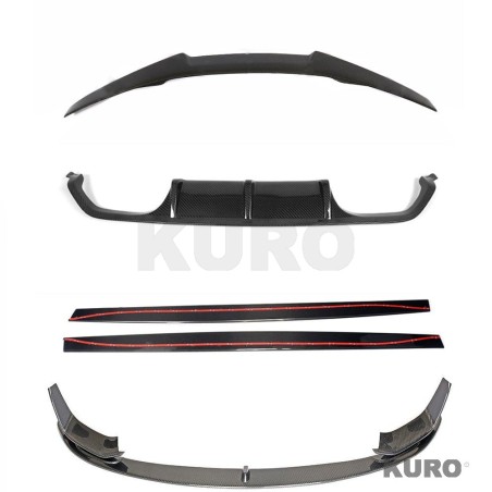 BMW F82 M4 coupe 2014-2020 FULL carbon zestaw - V1