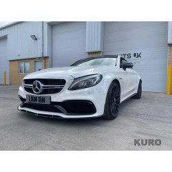 MERCEDES C63 W205 coupe/kabriolet CARBON splitter - V1