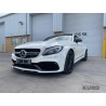 MERCEDES C63 W205 coupe/kabriolet CARBON splitter - V1