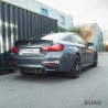 BMW M3/M4 F80/F82/F83 carbon dyfuzor - V1