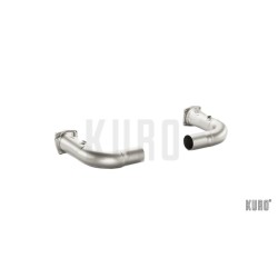 Akrapovič Porsche 911 Turbo/S Link Pipe w/o Cat Titanium