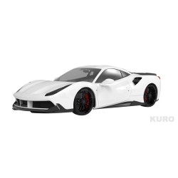 1016 Industries — Ferrari 488 — aeropakiet carbon | KURO