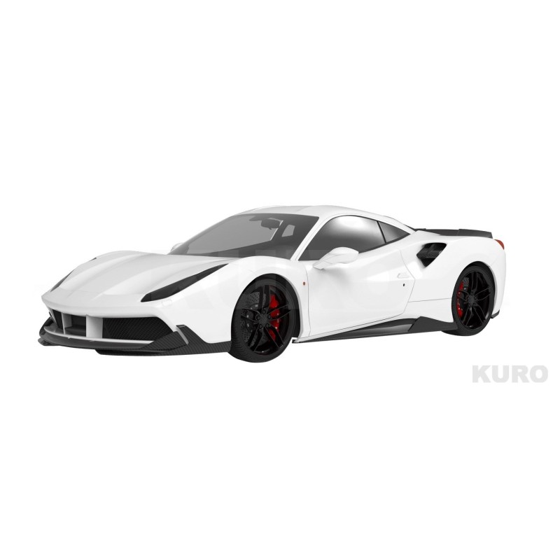 1016 Industries — Ferrari 488 — aeropakiet carbon | KURO