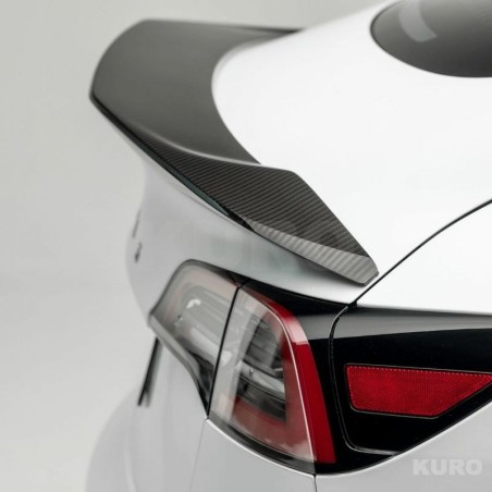 Karbonowy spoiler / skrzydło na klapę bagażnika Vorsteiner Volta Tesla Model 3 | KURO