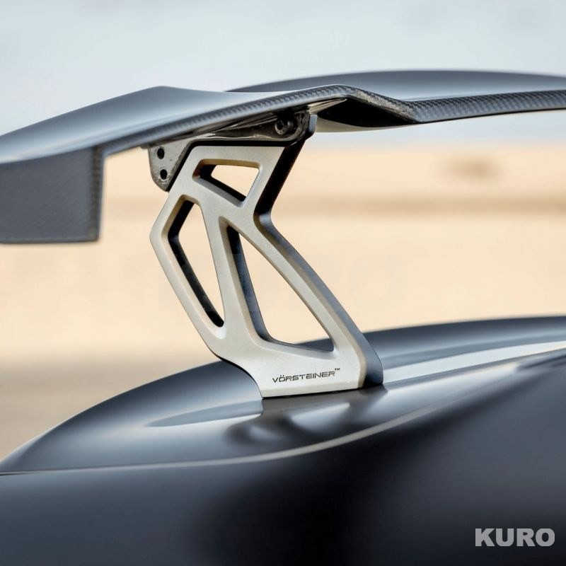 Aluminiowe uchwyty do spoilera Vorsteiner VRS GTS pasujące do BMW M3, M4 | KURO