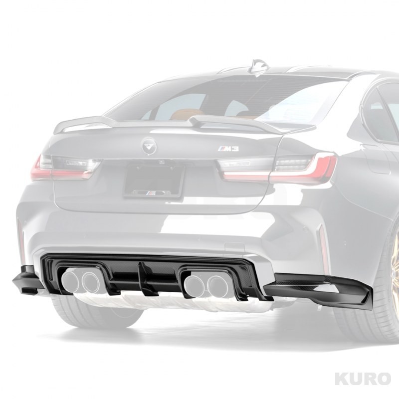 Karbonowy dyfuzor Vorsteiner BMW M3 G80 | KURO