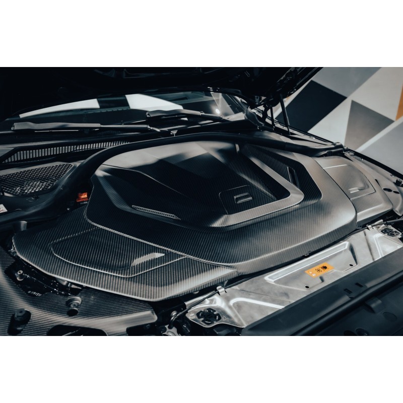 BMW i4 G26 Gran Coupe karbon maska (AM) | KURO