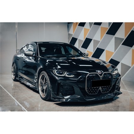 BMW i4 G26 Gran Coupe karbon progi boczne (AM) | KURO