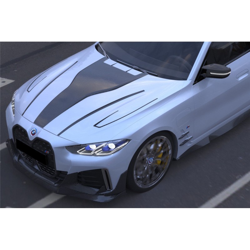 BMW i4 G26 Gran Coupe karbon maska (AM) | KURO