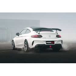 Mercedes Benz W205 C Class Coupe IMP wzór tylny zderzak | Fit C300, C400, C43AMG | KURO