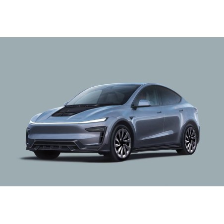 Tesla Model Y Refresh OX karbon splitter przedni dokładka | KURO