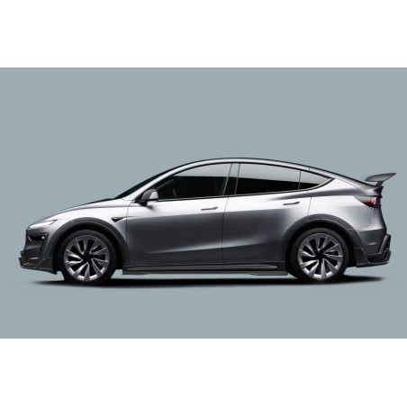 Tesla Model Y Refresh OX karbon progi boczne | KURO