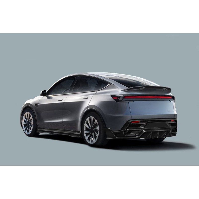 Tesla Model Y Refresh OX VER1 karbon tylny spoiler | KURO