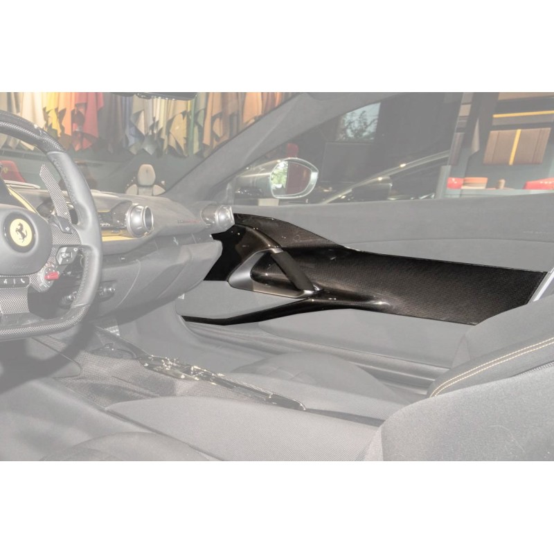 Ferrari 812 Superfast & GTS suchy karbon Doo panel wnętrze (OE) | KURO