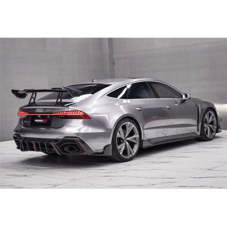 Audi RS6 Avant C8 RS7 C8 Quattro IMP wzór tylny dyfuzor | KURO