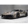 Ferrari 488 GTB | Spider częściowy karbon progi boczne - Challenge Evo Modena wzór | KURO