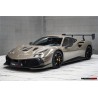 Ferrari 488 GTB | Spider częściowy karbon progi boczne - Challenge Evo Modena wzór | KURO