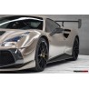 Ferrari 488 GTB | Spider częściowy karbon progi boczne - Challenge Evo Modena wzór | KURO