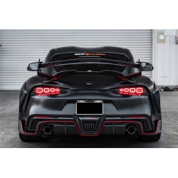 Toyota GR Supra (J29 & DB) A90 A91 BKSS część karbon tylny zderzak | KURO