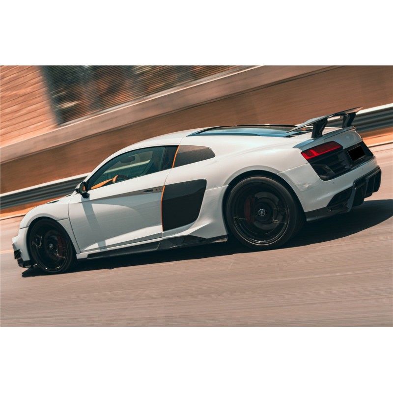 Audi R8 Coupe & Spyder iMPII karbon progi boczne dodatkowy | KURO