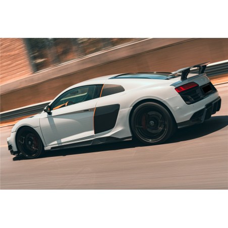 Audi R8 Coupe & Spyder iMPII karbon progi boczne dodatkowy | KURO