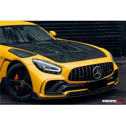 Mercedes Benz AMG GT | GTS | GTC częściowy karbon przedni zderzak IMPII wzór | KURO
