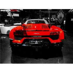 Lamborghini Gallardo Coupe tylko IRON spoiler bagażnika | KURO