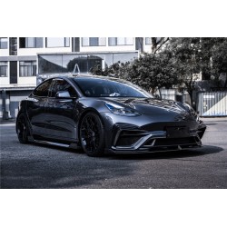 Tesla Model 3 IMP osiągi karbon progi boczne Under Board | KURO