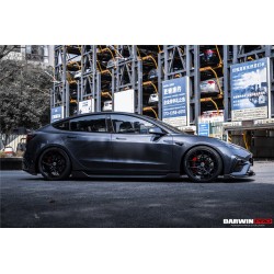 Tesla Model 3 IMP osiągi karbon progi boczne Under Board | KURO