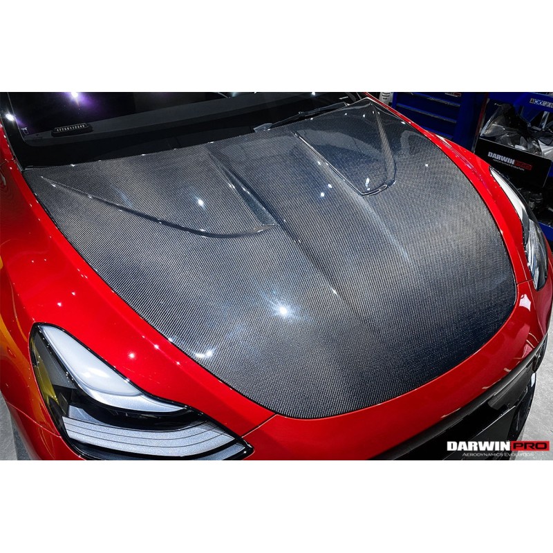 Tesla Model Y IMP osiągi karbon maska | KURO