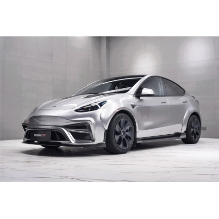 Tesla Model Y IMPII osiągi karbon progi boczne | KURO