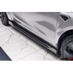 Tesla Model Y IMPII osiągi karbon progi boczne | KURO