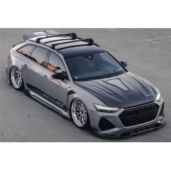 Audi RS6 Avant C8 IMP osiągi częściowy karbon maska | KURO