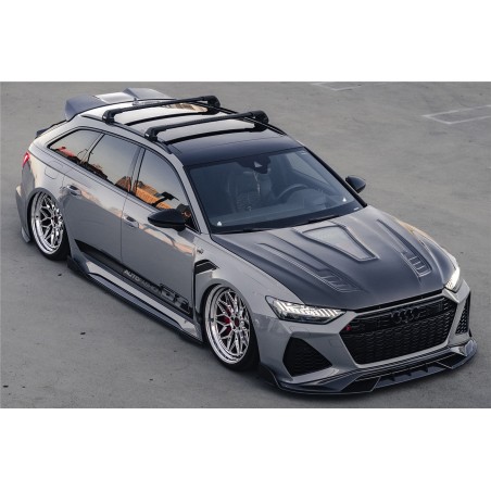 Audi RS6 Avant C8 IMP osiągi częściowy karbon maska | KURO